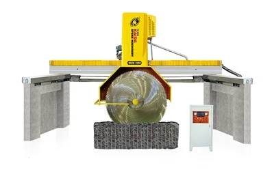 Máquina de corte de pedra em bloco