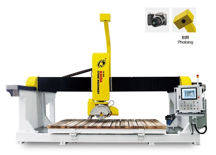 Máquina de corte de ponte de inteligência integrada de 5 eixos