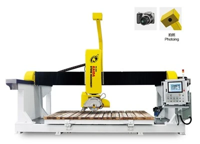 Máquina de corte de ponte de inteligência integrada de 5 eixos
